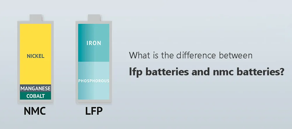 What is the difference between lfp batteries and nmc batteries