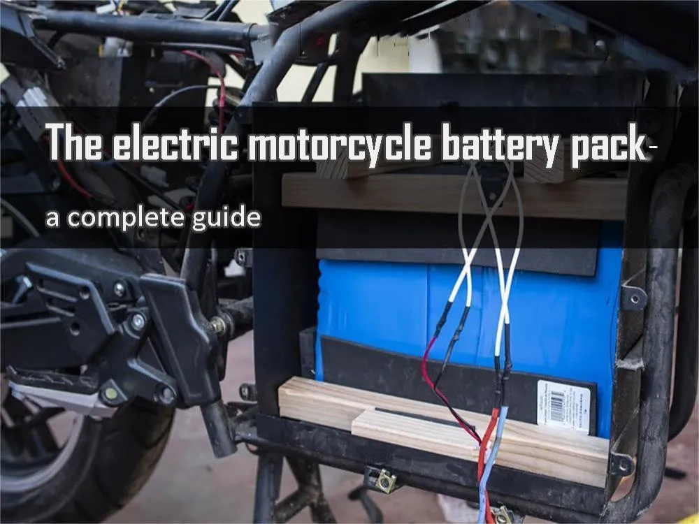 batería de motocicleta eléctrica