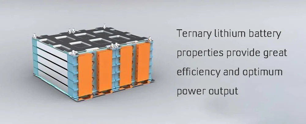 les propriétés de la batterie ternaire au lithium assurent une grande efficacité et une puissance optimale