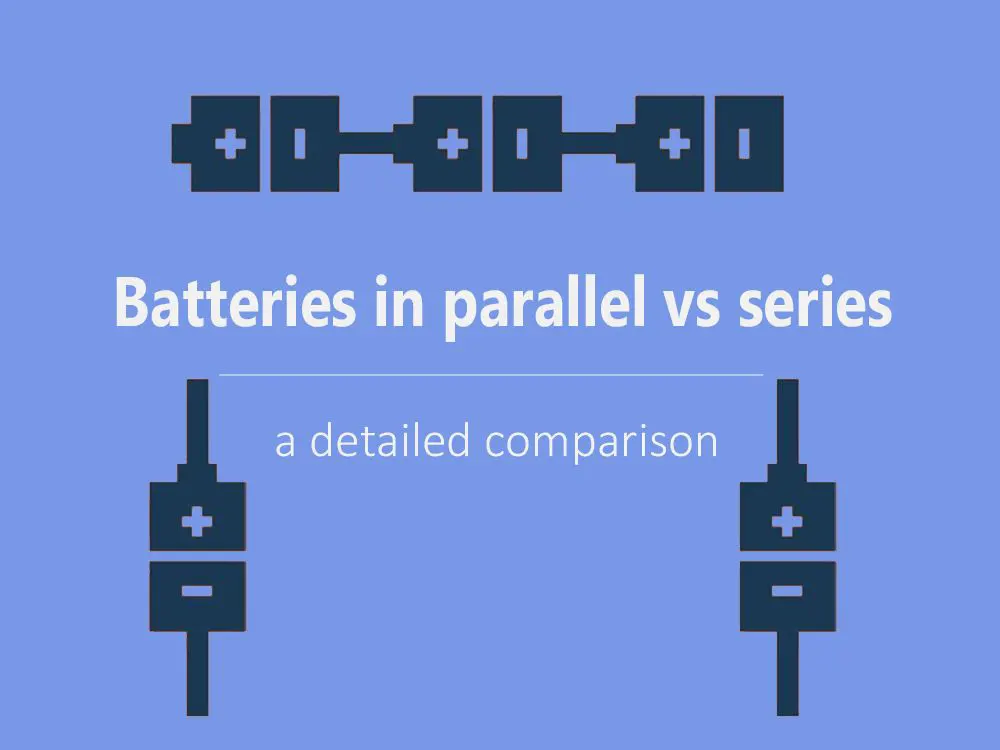 Baterai dalam perbandingan paralel vs seri