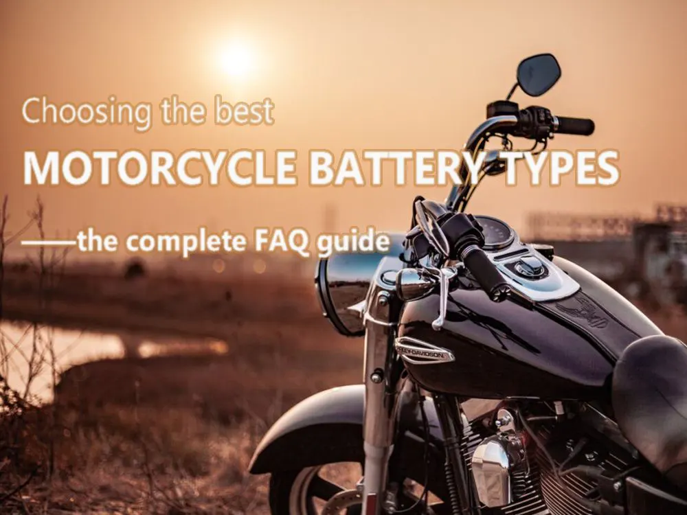 Choosing the best motorcycle battery types