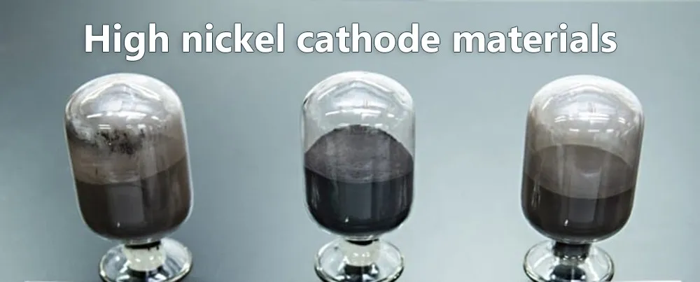 High nickel cathode materials