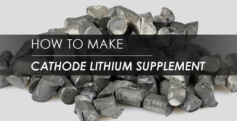 Comment fabriquer un supplément cathodique au lithium