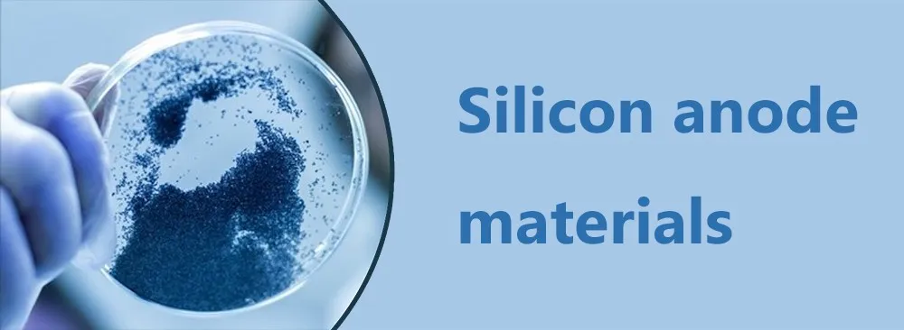 Silicon anode materials