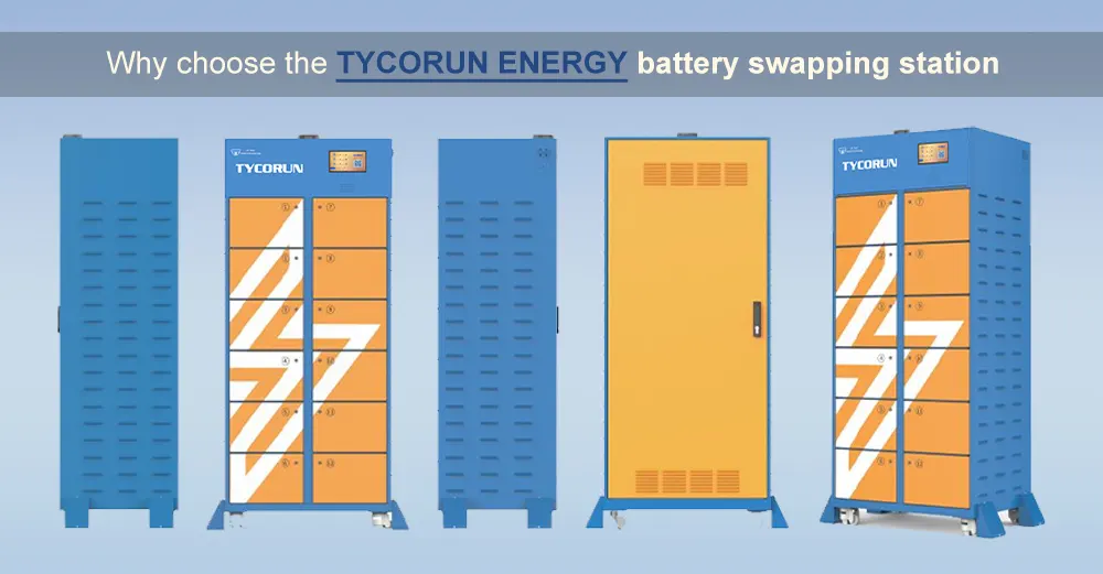 Pourquoi choisir la station d'échange de batteries TYCORUN ENERGY ?