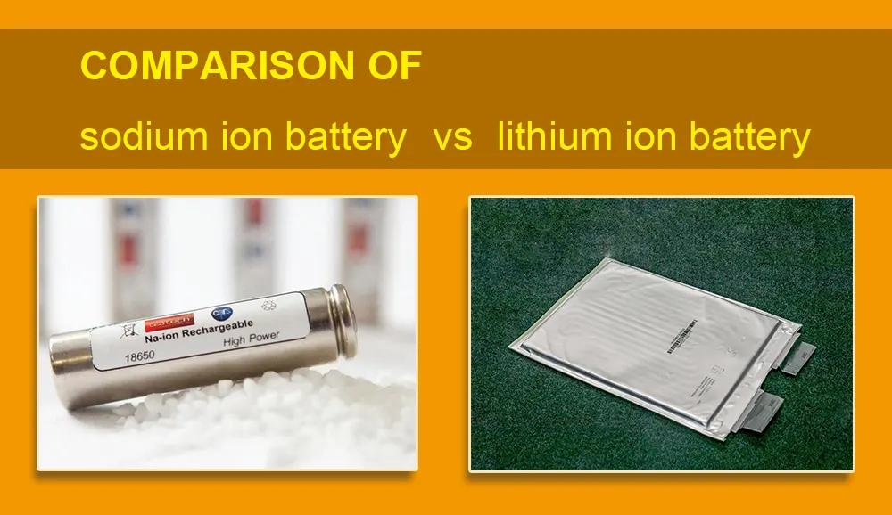 Comparaison entre les batteries sodium-ion et les batteries lithium-ion