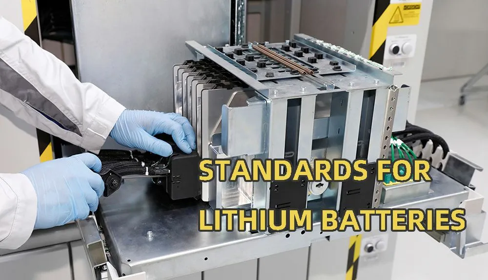 Standards-for-lithium-batteries