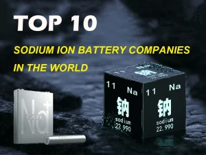 Top 10 sodium ion battery companies in the world