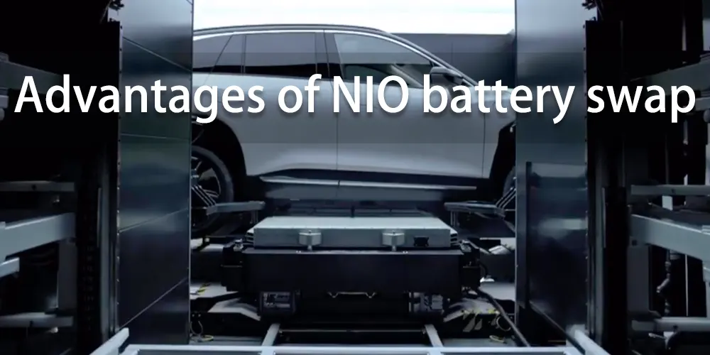 Avantages de l'échange de batteries NIO