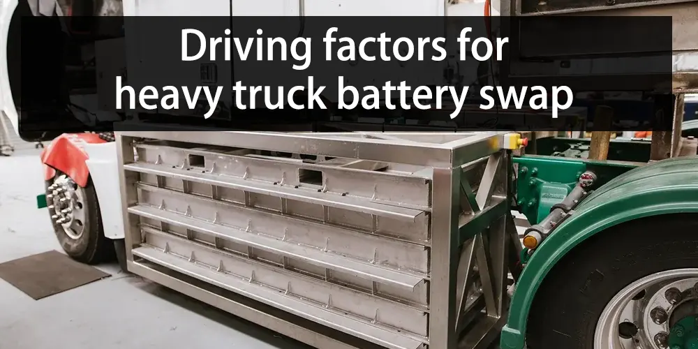 Facteurs de conduite pour le remplacement de la batterie d'un camion lourd