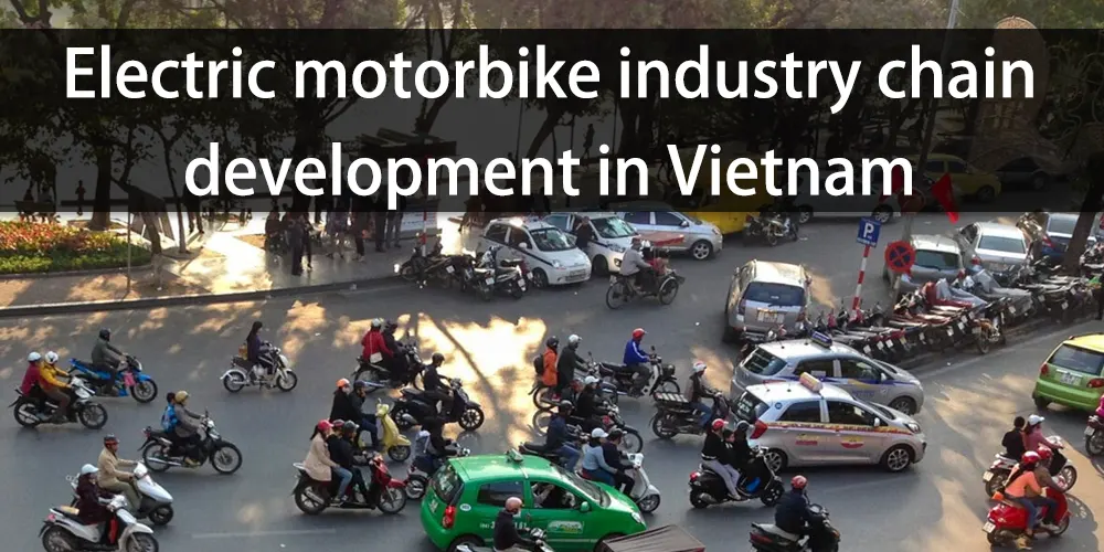 Desarrollo de la cadena industrial de las motocicletas eléctricas en Vietnam