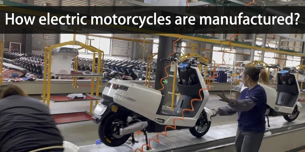 Como são fabricadas as motos eléctricas