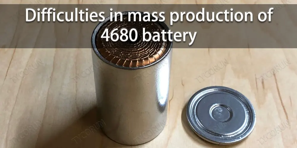 Difficultés liées à la production de masse de la batterie 4680