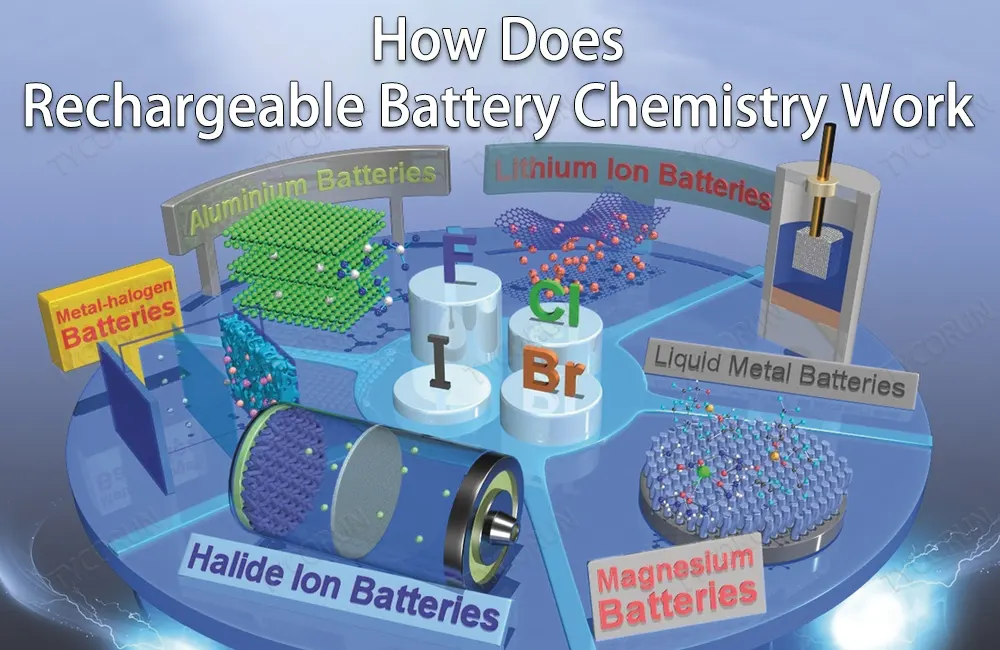 Comment fonctionne la chimie des piles rechargeables ?