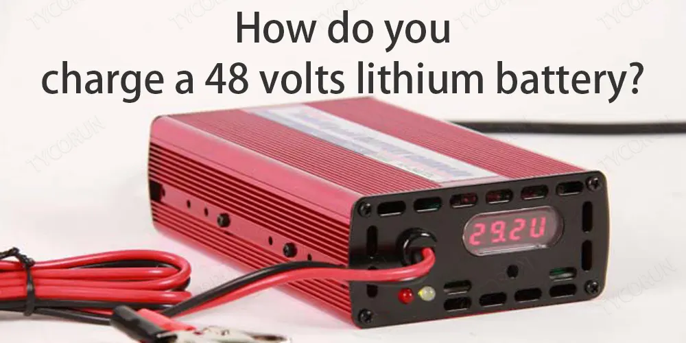 Bagaimana cara Anda mengisi daya baterai lithium-48 volt