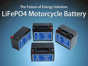 Solução para o futuro da energia - Bateria para motociclos em LiFePO4