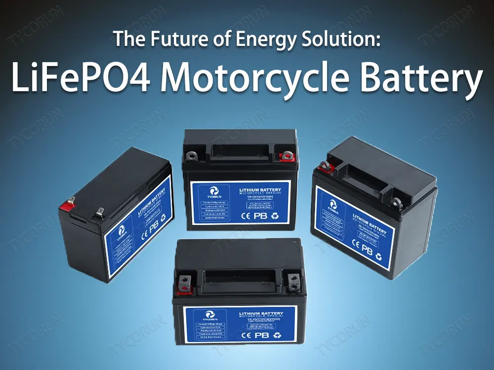 L'avenir de la solution énergétique-LiFePO4-Batterie pour motocycles