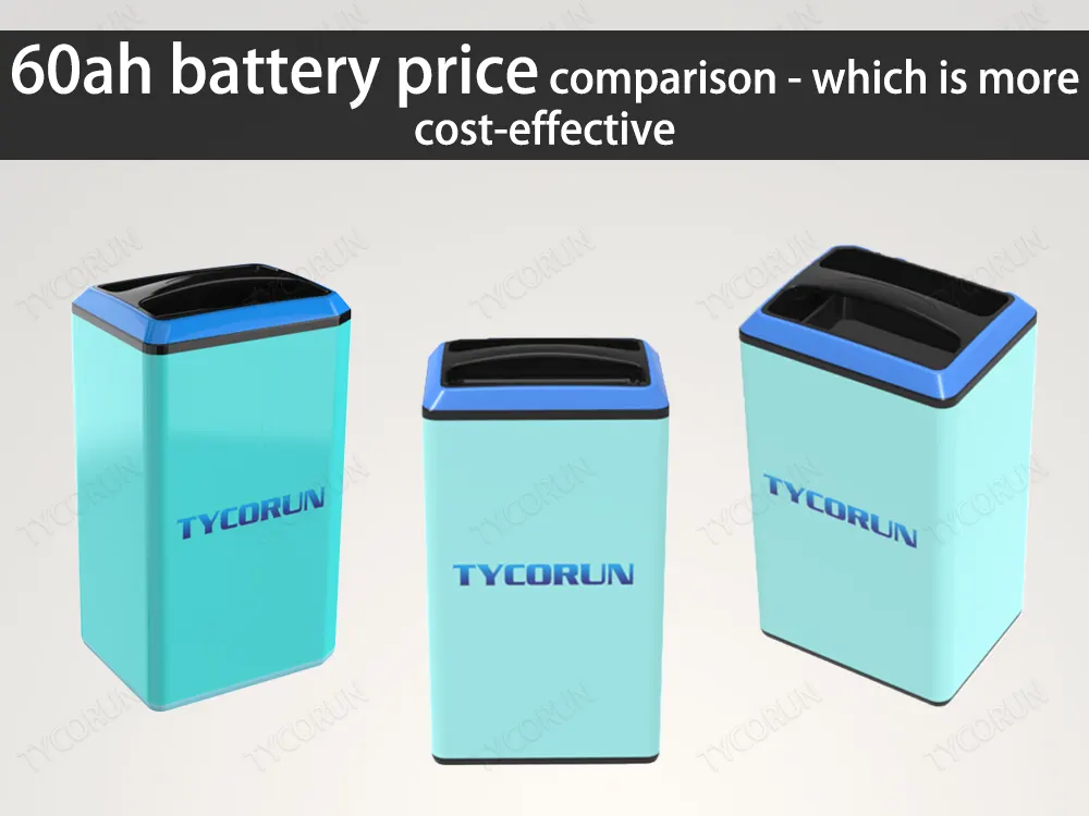 Comparaison des prix des batteries 60ah - qui est le plus rentable