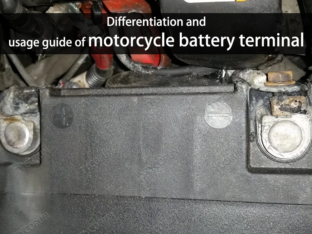 Guide de différenciation et d'utilisation du terminal de batterie de moto