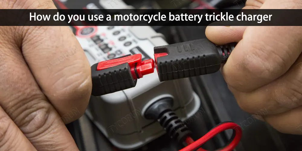 Comment utiliser un chargeur de batterie de moto ?