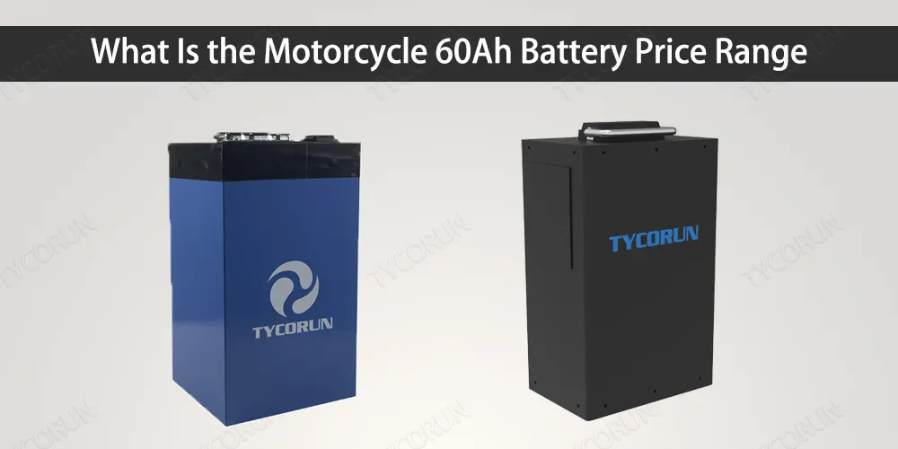 Quelle est la gamme de prix de la batterie 60Ah pour motos ?