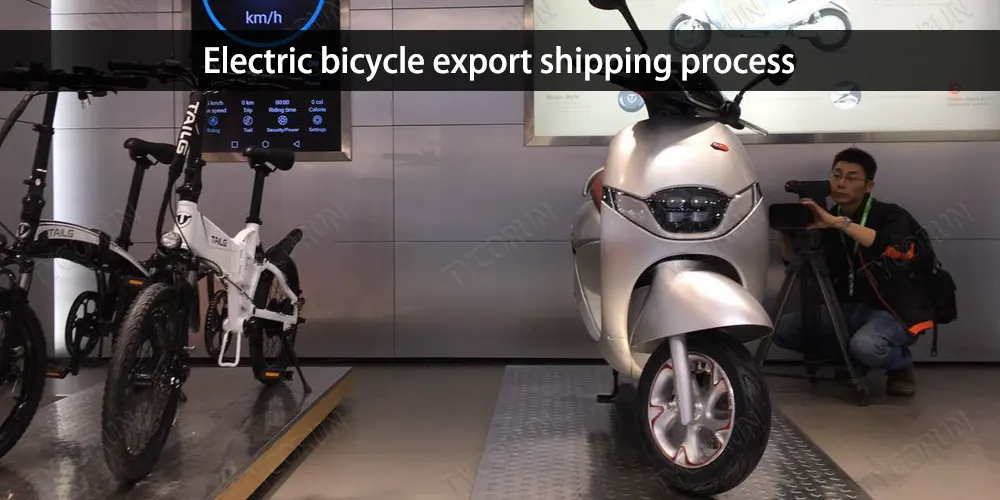 Processus d'expédition des exportations de bicyclettes électriques