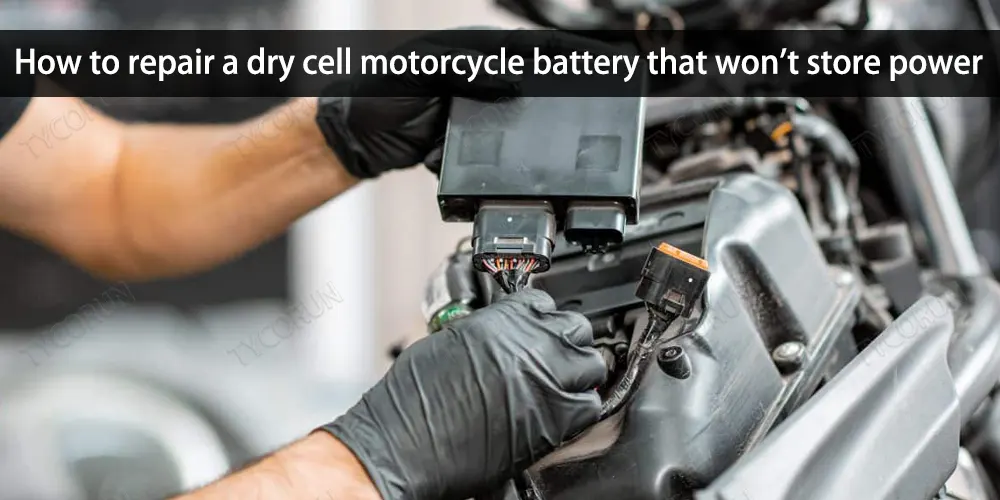 How-to-repair-a-dry-cell-motorcycle-battery-that-wont-store-power