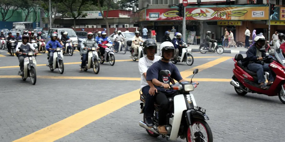 Malaysia-sepeda motor