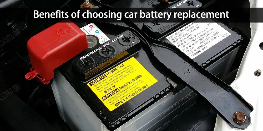 Avantages de choisir le remplacement de la batterie d'une voiture