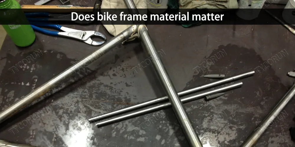 O material do quadro da bicicleta é importante?