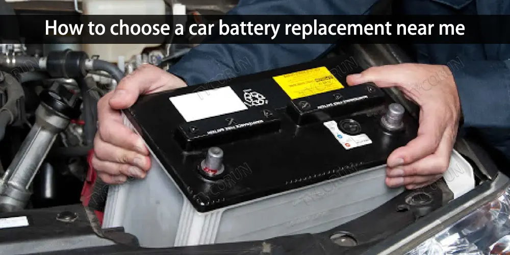 Comment choisir un remplacement de batterie de voiture près de chez moi ?