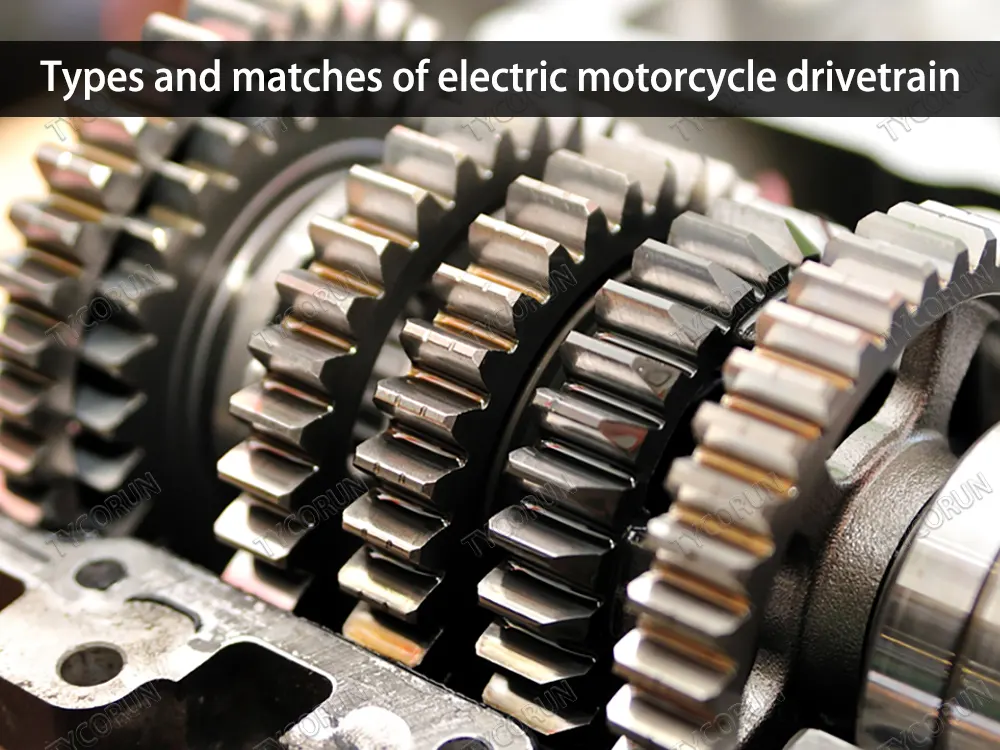 Tipos y tipos de transmisión de las motocicletas eléctricas