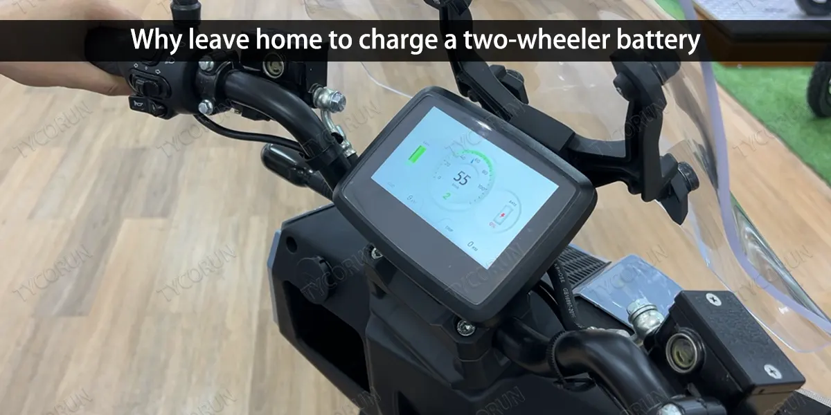 Pourquoi quitter son domicile pour recharger la batterie d'un deux-roues ?