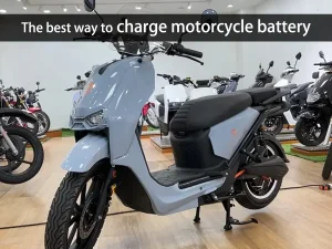 La meilleure façon de charger une batterie de moto