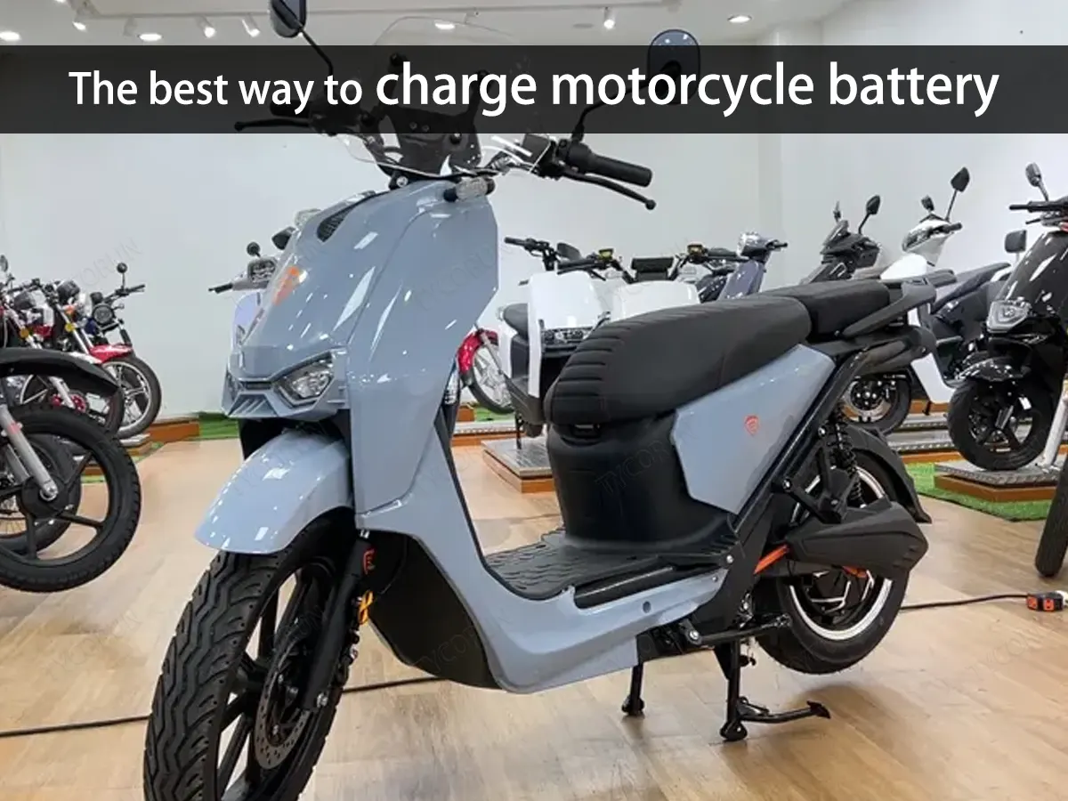 La meilleure façon de charger une batterie de moto