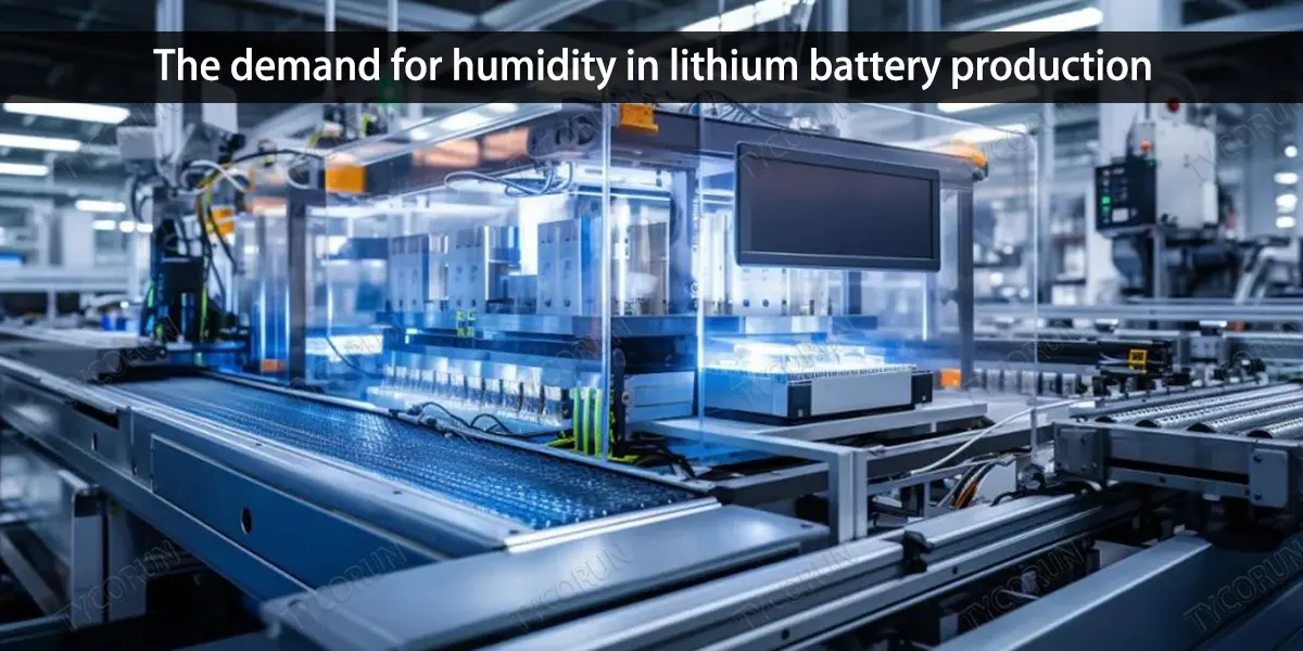 La demande d'humidité dans la production de batteries au lithium