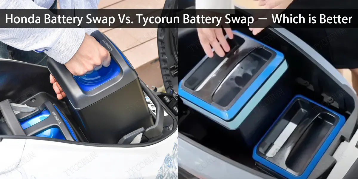 Honda Battery Swap Vs. Tycorun Battery Swap - ¿Cuál es mejor?