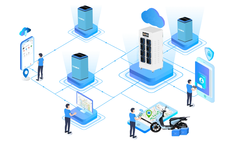 TYCORUN Battery Swap Cabinets
