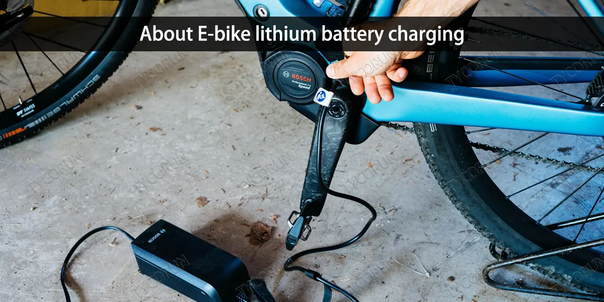 A propos de la recharge des batteries lithium des vélos électriques