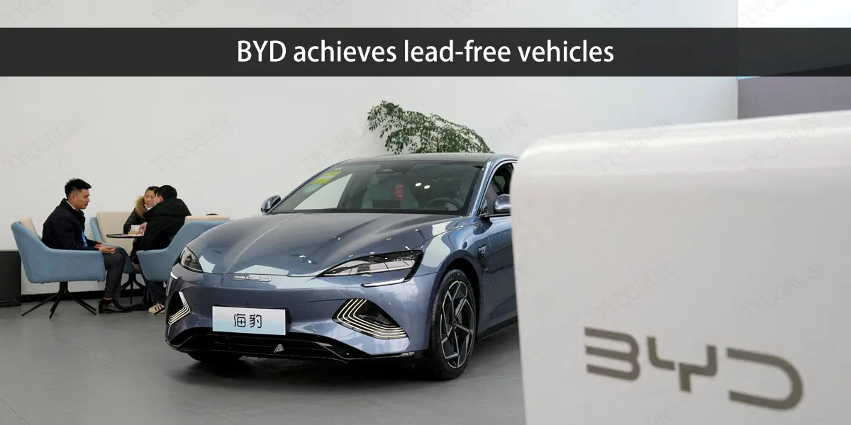 BYD : des véhicules sans plomb