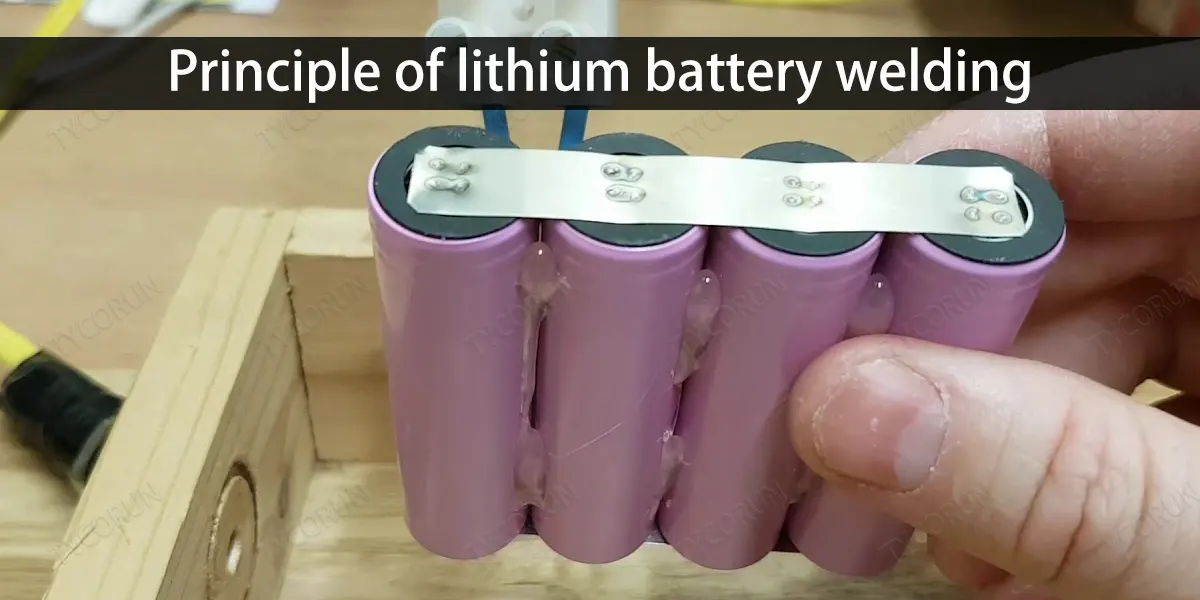 Principe de soudage des batteries au lithium