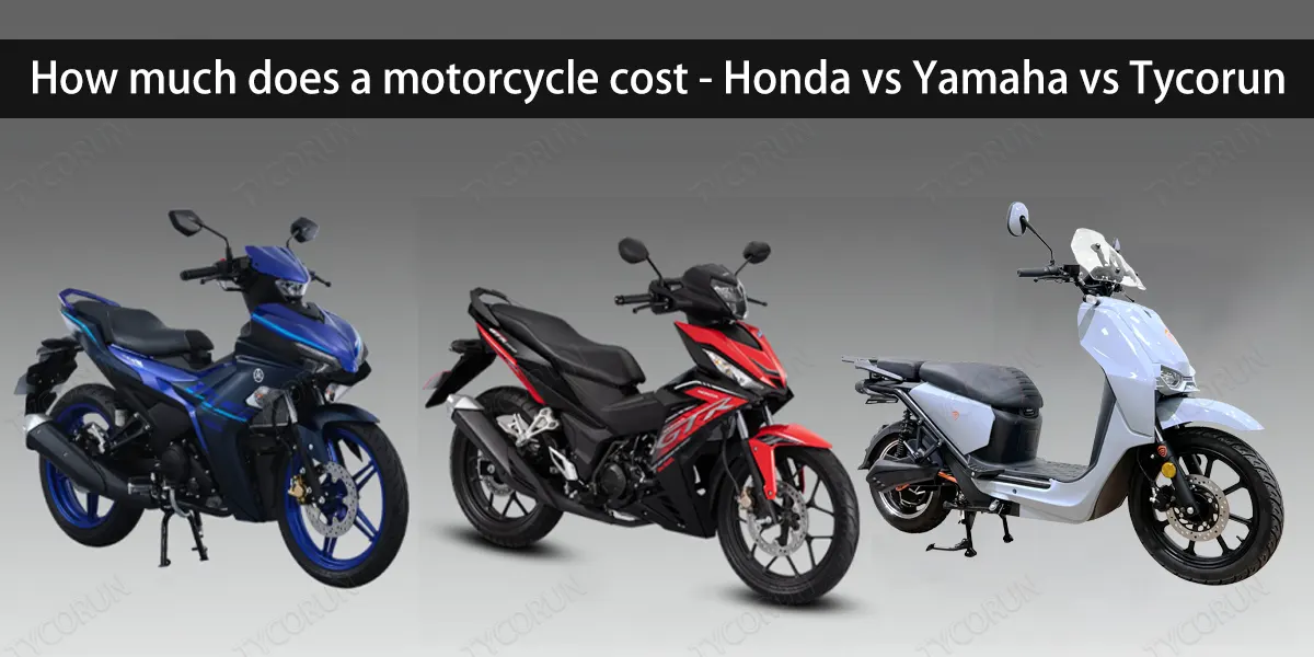 Quanto custa uma mota---Honda-vs-Yamaha-vs-Tycorun