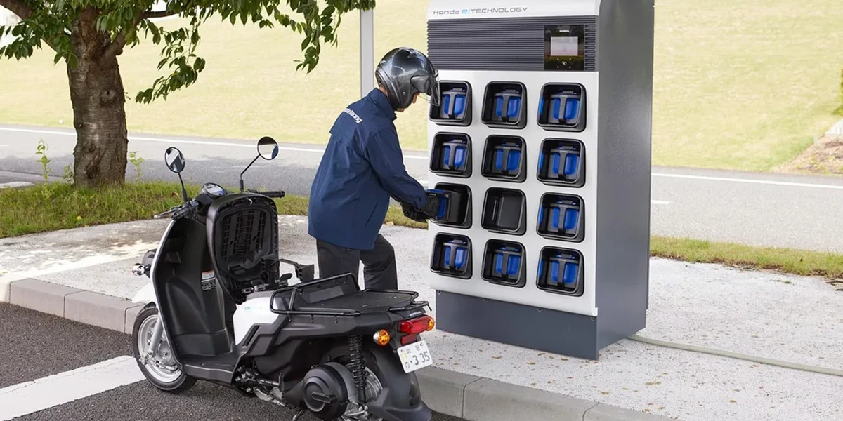 Honda PCX Battery Smart échange de batterie