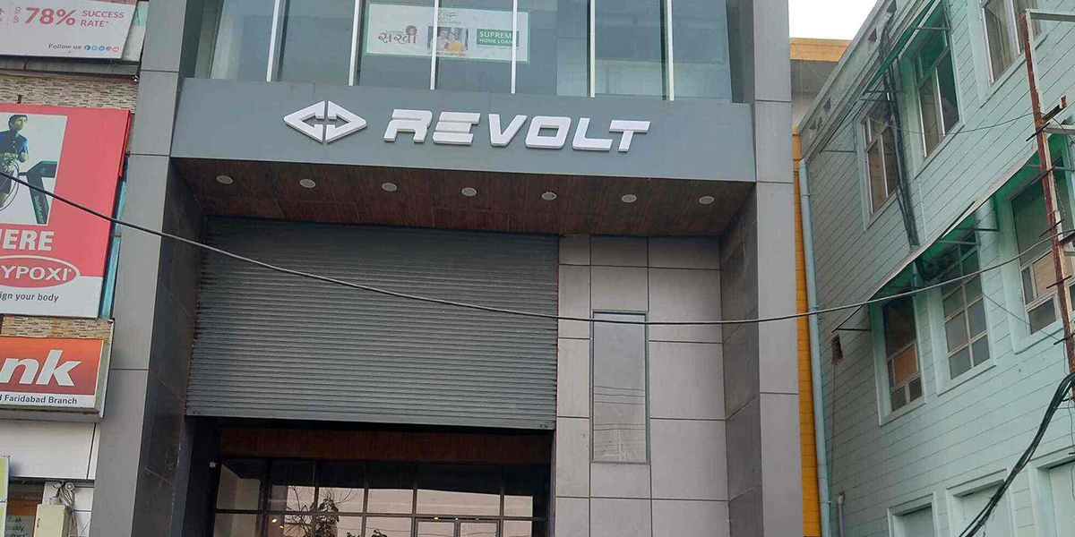 Revolt Motors store