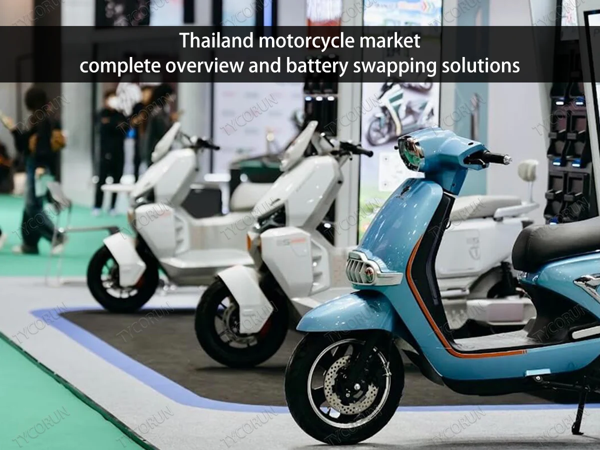 Le marché thaïlandais des motocycles - aperçu complet et solutions d'échange de batteries