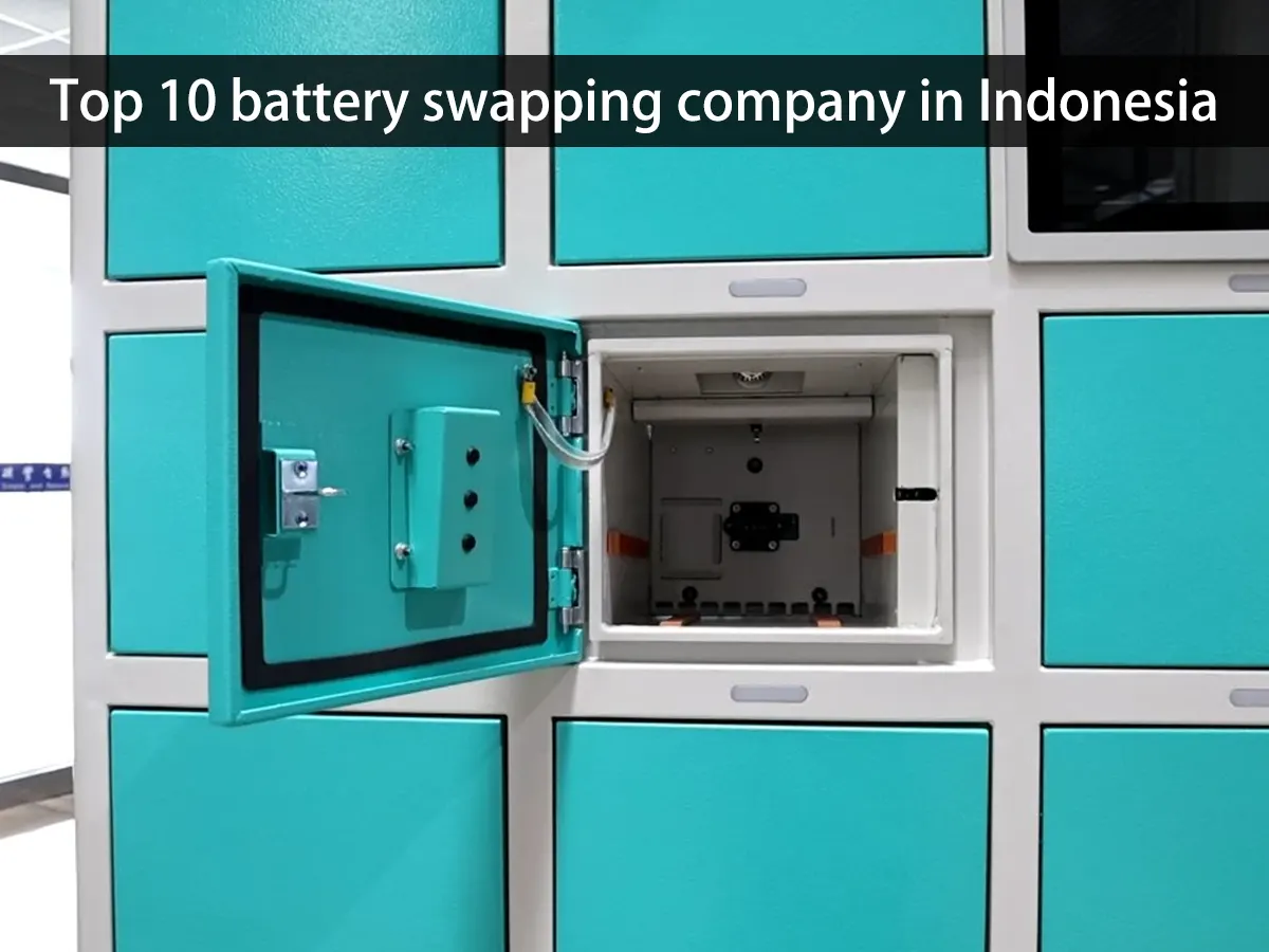 Top 10 battery swapping company in Indonesia