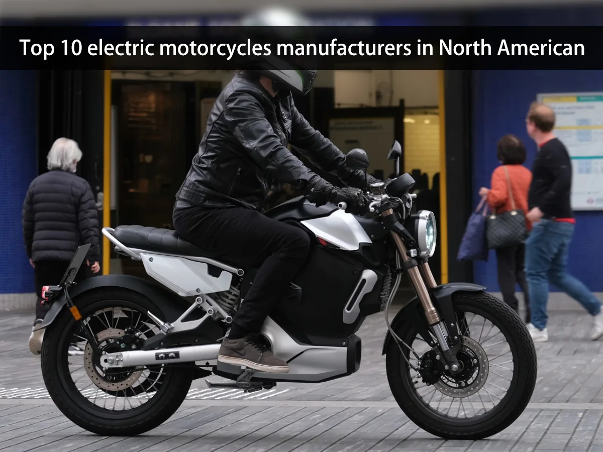 Les 10 premiers fabricants de motos électriques en Amérique du Nord