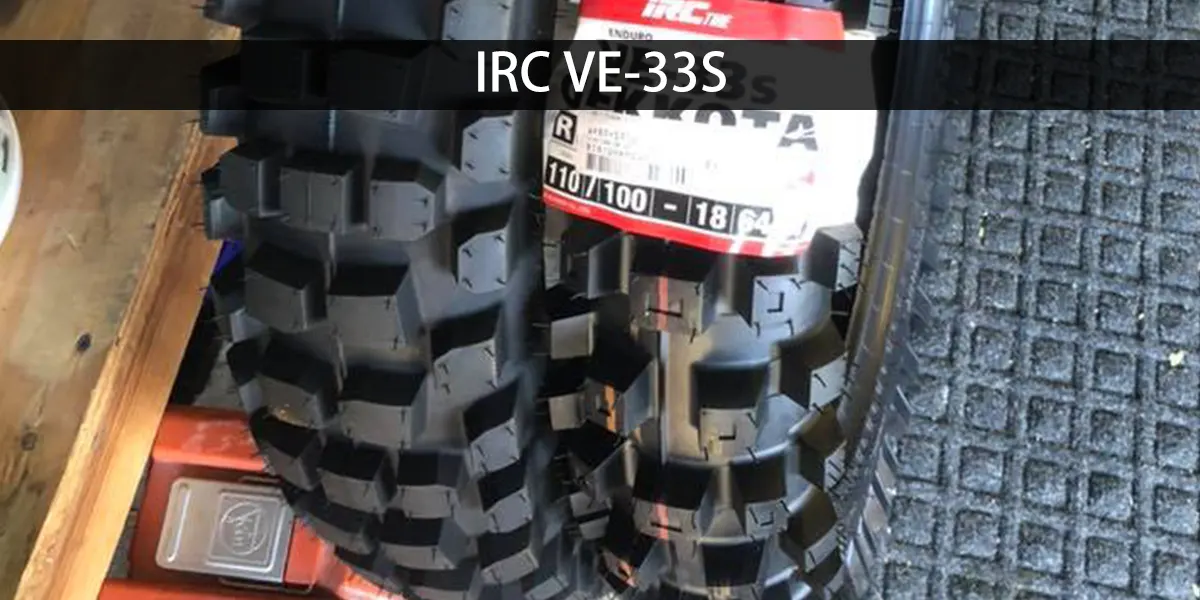 IRC VE-33S tire