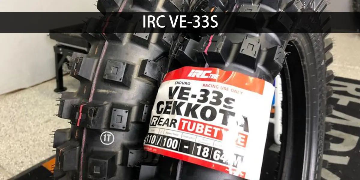 IRC VE-33S tires