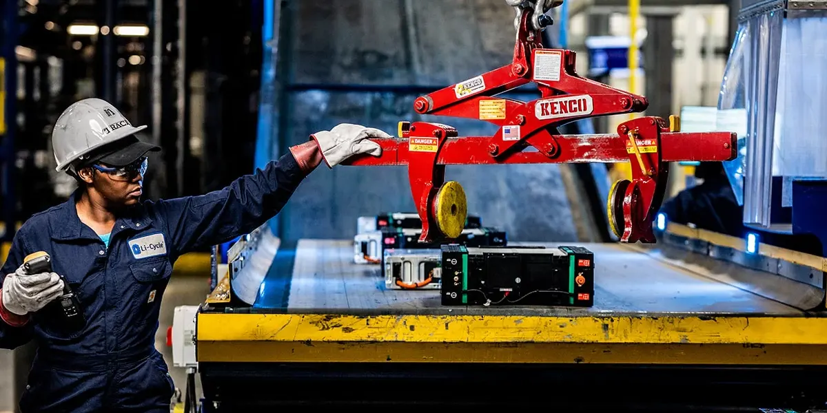 Recyclage des batteries Li-Cycle